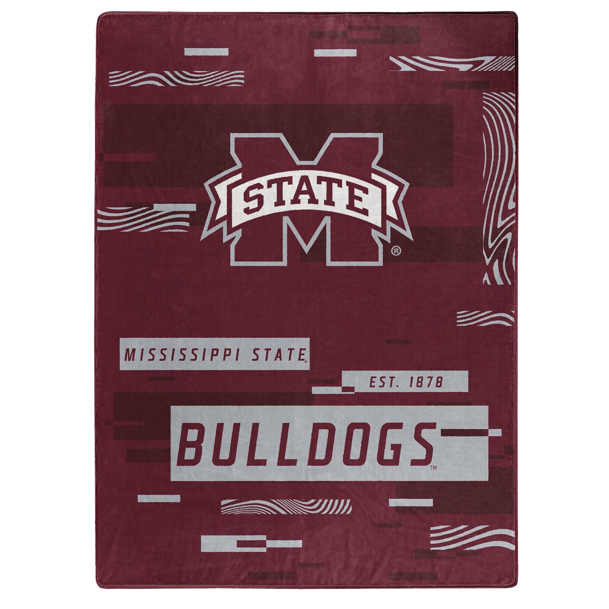 "Northwest - Mississippi State Bulldogs 50"" x 60"" Digitize Raschel Throw Blanket - Maroon" price history on PriceWatchPro