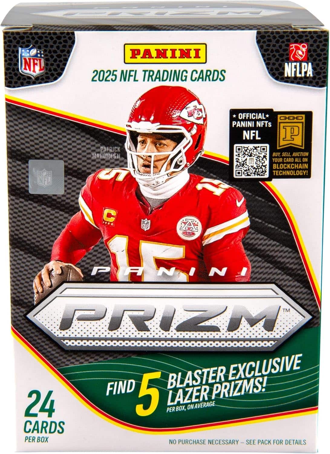 Panini - 2025 Prizm Football 6-Pack Blaster Box (Lazer Prizms)