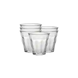 Duralex - Picardie Made In France Glass Tumbler, Set of 6, 10.75 ounce - Clear