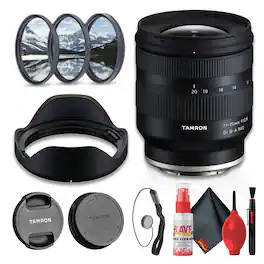 Bundle - Tamron - 11-20mm f/2.8 Di III-A RXD Lens for Sony E - Black