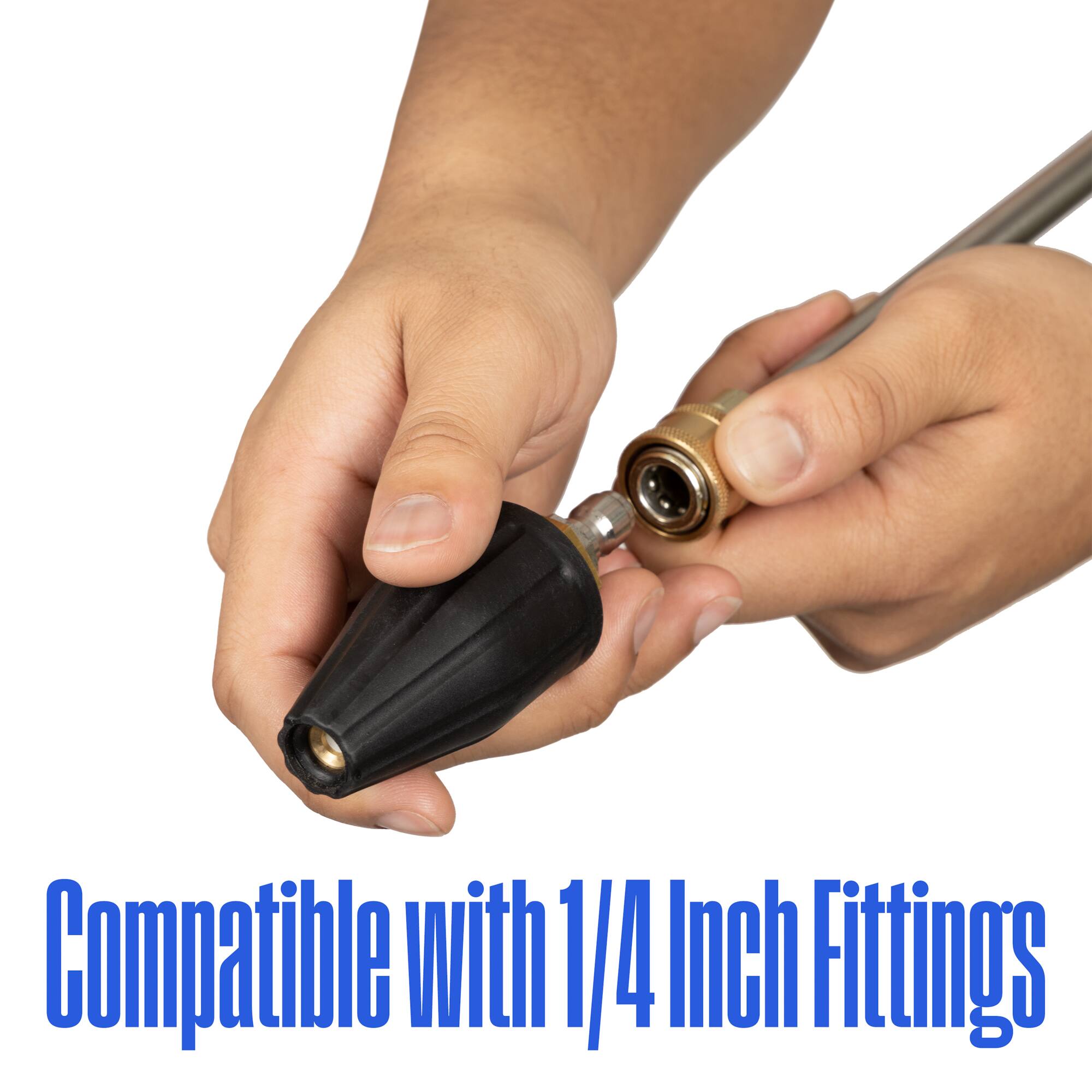 Compatible with 1/4 Inch Fittings