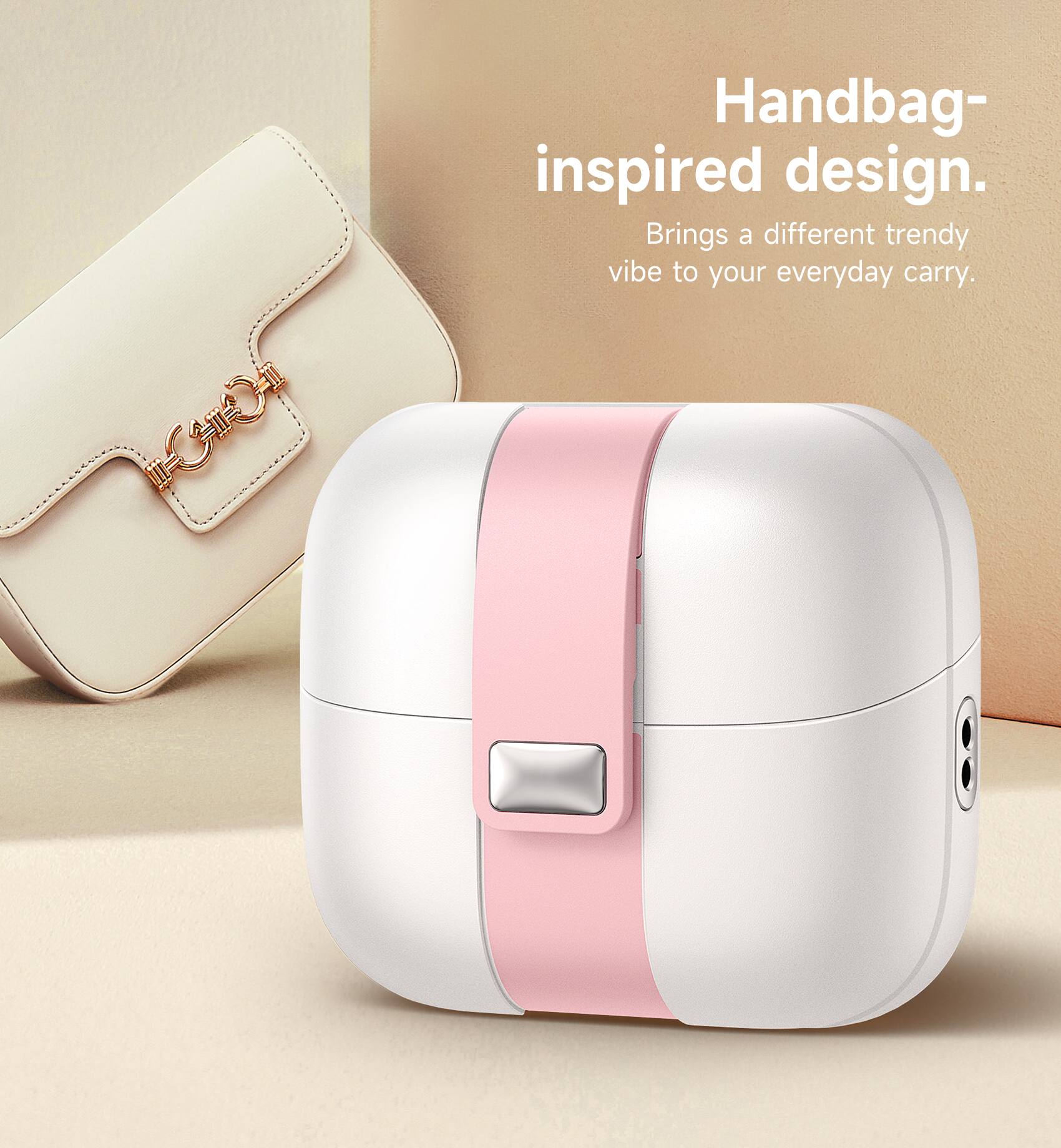 Handbag-inspired design.  
Brings a different trendy vibe to your everyday carry.