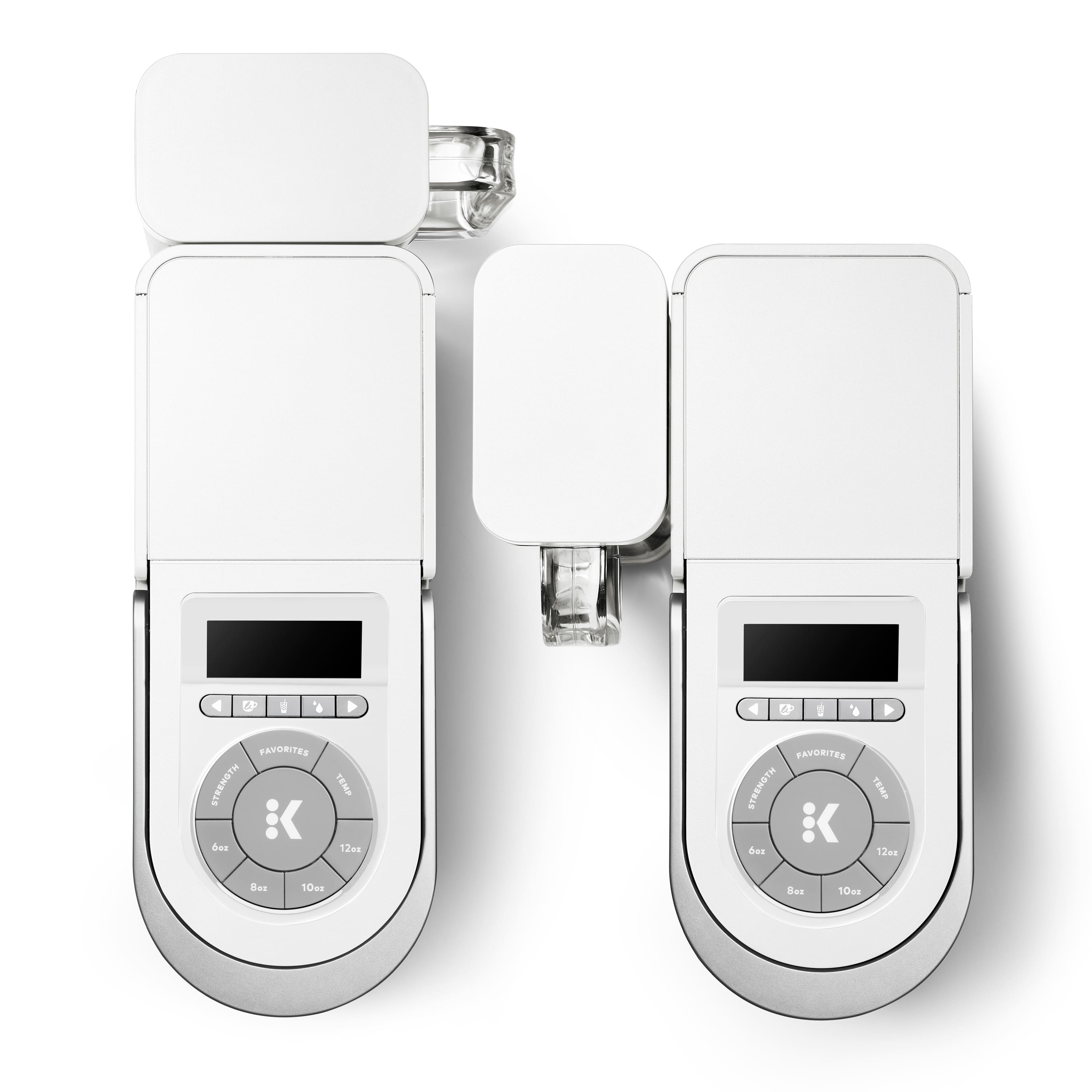 Alt View 17. Keurig - K-Supreme SMART Single Serve Coffee Maker with WiFi Compatibility - White.