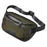ALPAKA - Sling Bag Bag for Men, Fits iPad Mini & Switch OLED, Hidden Rear Pocket, Magnetic Buckle, YKK AquaGuard Zippers - Army Green Axoflux 300D