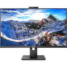 Front. Philips - 329P1H 31.5" IPS WLED 4K UHD Adaptive Sync Monitor (DisplayPort, USB, HDMI) - Textured Black.