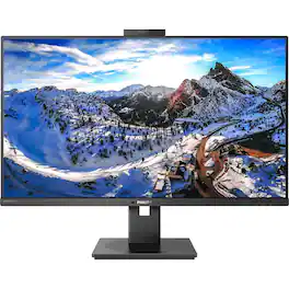 Philips - 329P1H 31.5" IPS WLED 4K UHD Adaptive Sync Monitor (DisplayPort, USB, HDMI) - Textured Black