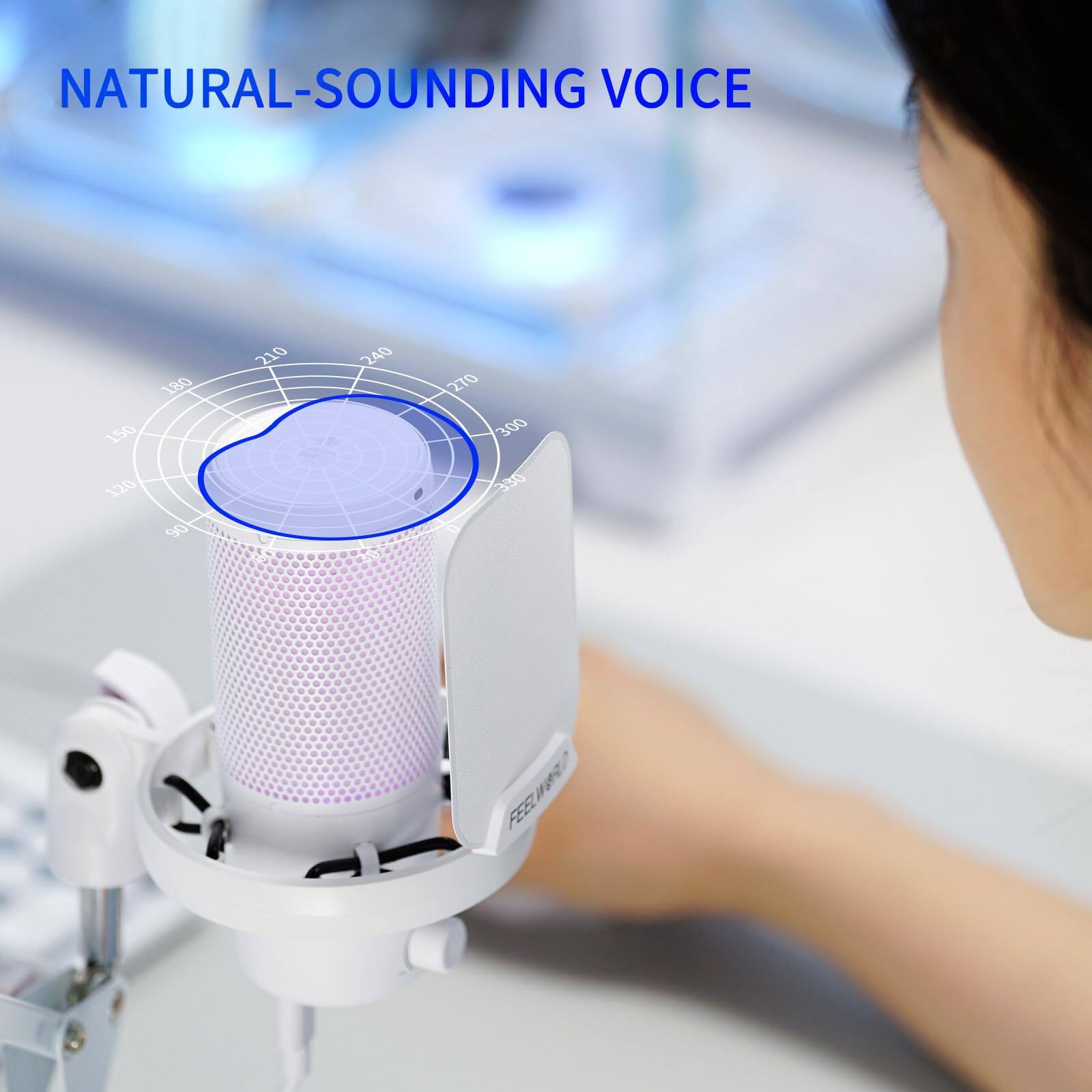 NATURAL-SOUNDING VOICE