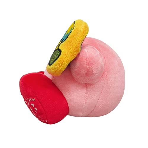 Alt View 2. Nintendo - Sanei Boeki Kirby 30th Plush Toy, Tiff And Tuff, Height 4.3 Inches (11 cm).