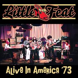 Little Feat - Alive in America '73 - Transparent Red - VINYL LP