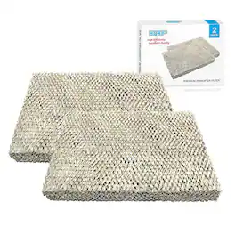 HQRP - 2-Pack Humidifier Water Panel Filter Replacement compatible with Totaline P110-3545 and Lennox WB217