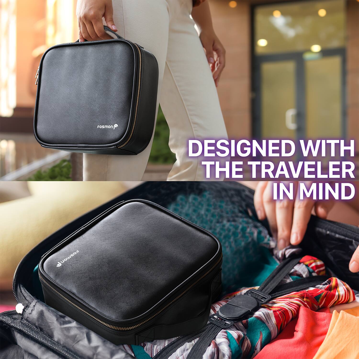 DESIGNED WITH THE TRAVELER IN MIND