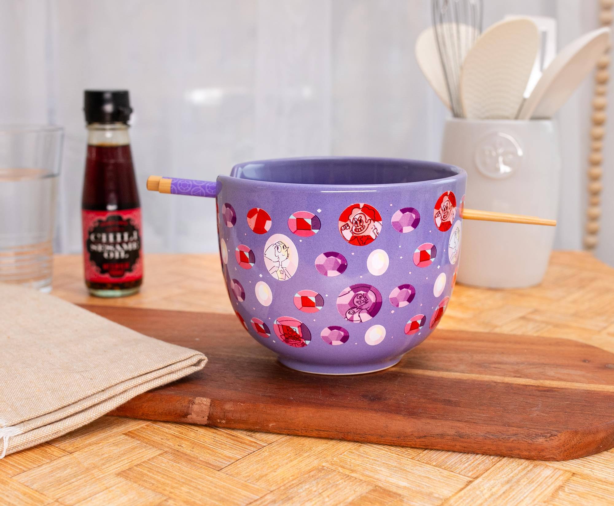 The text on the image reads:

"CHILI OIL"