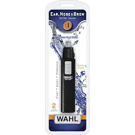 Wahl - Ear Nose and Brow Wet Dry Battery Trimmer - Precision Grooming Tool - 5567-500-MI