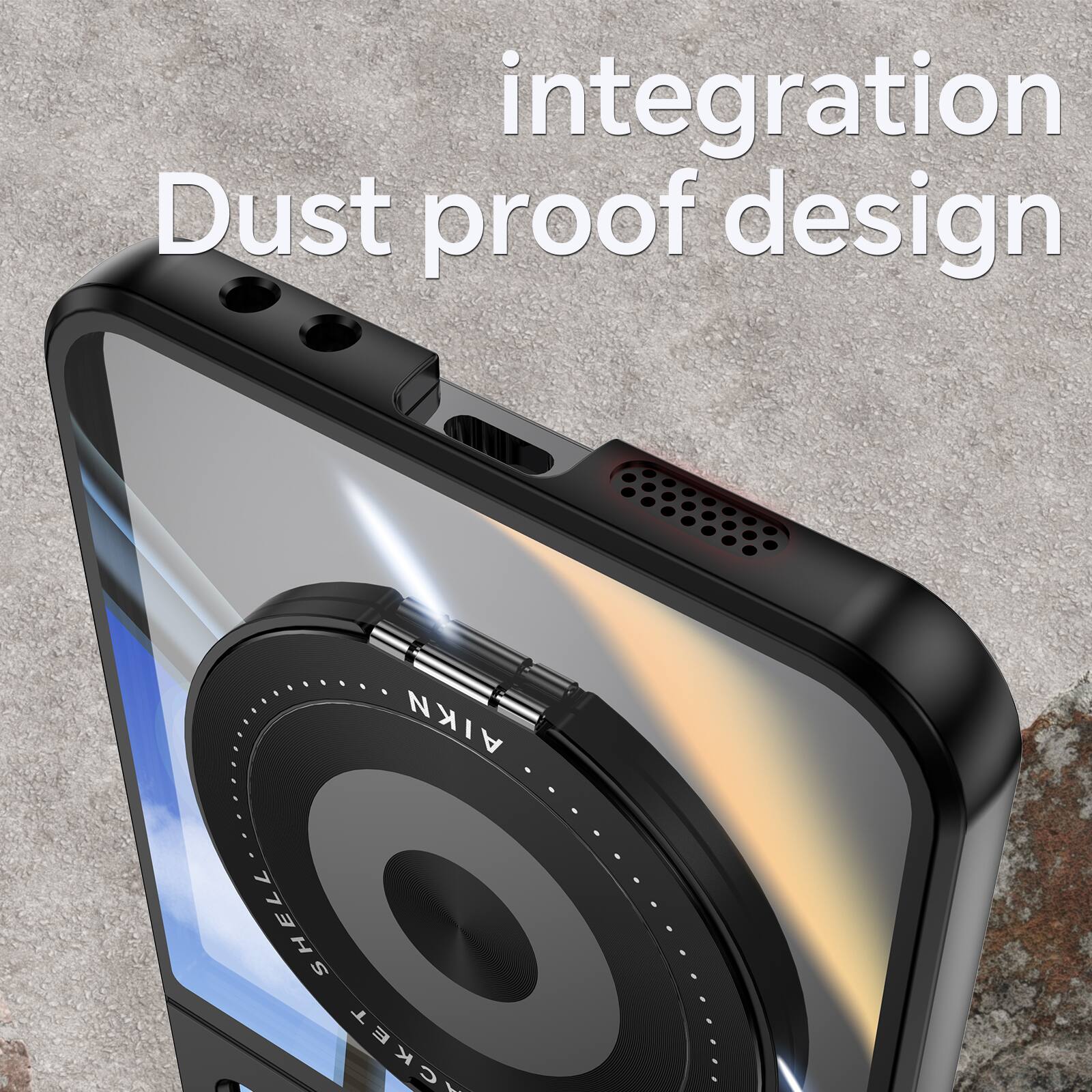 Integration Dust proof design AIKN SHELL JACKET