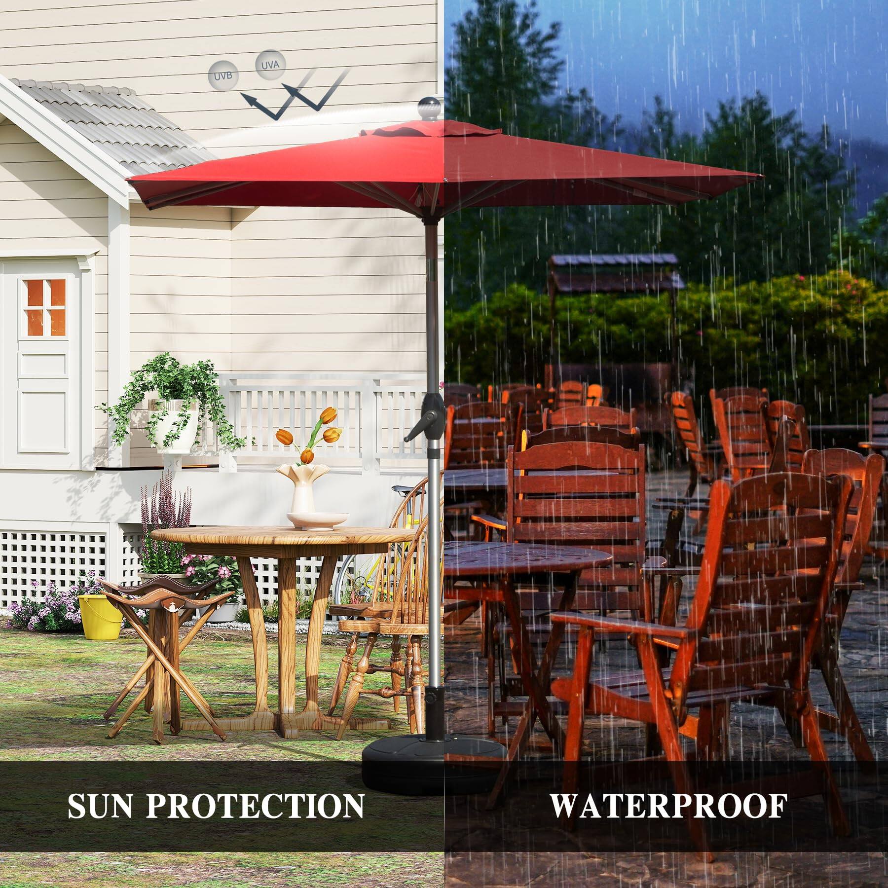 SUN PROTECTION  
UVB UVA  

WATERPROOF