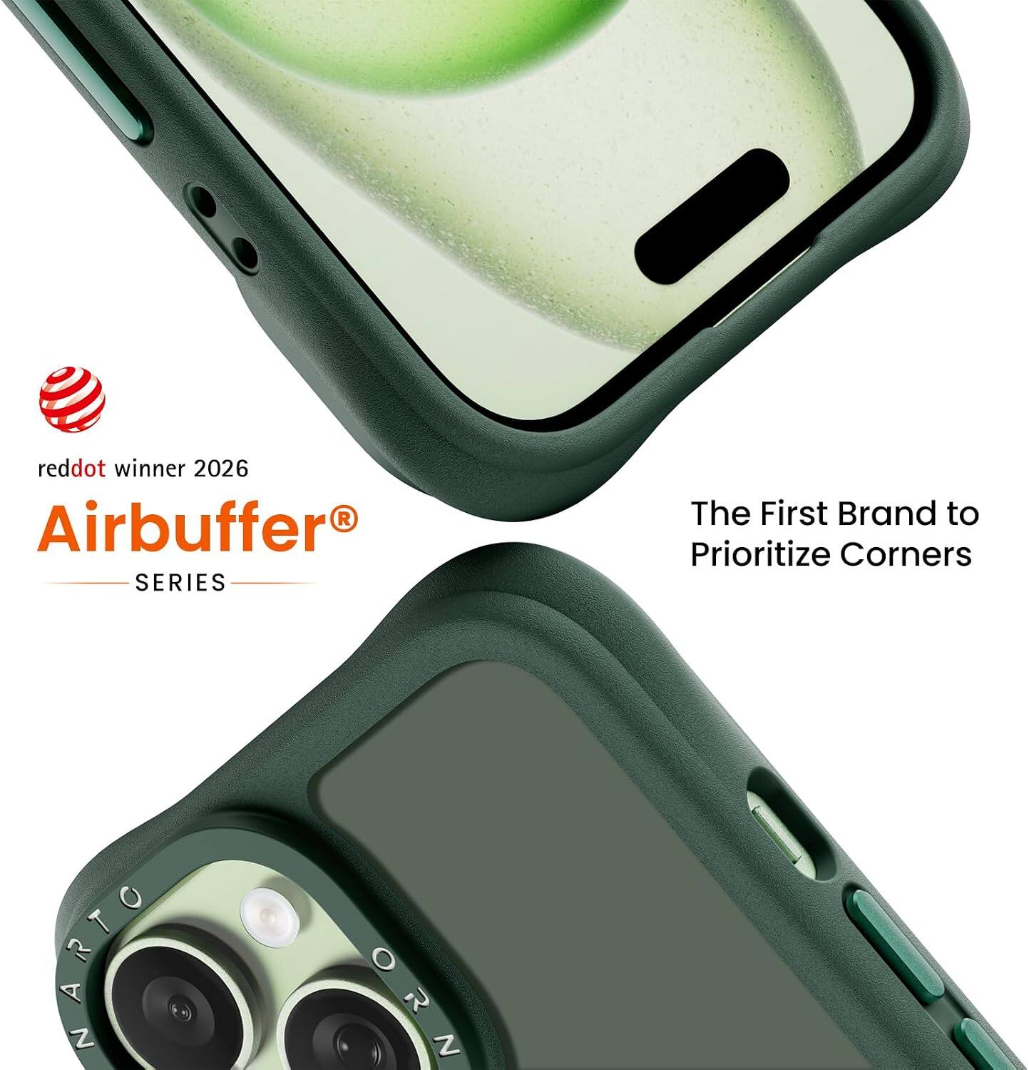 reddot winner 2026 Airbuffer® SERIES  
The First Brand to Prioritize Corners