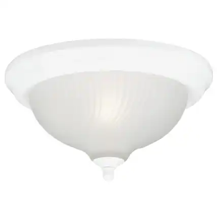 Front. Westinghouse - Westinghouse 8 in. H X 11 in. W X 11.8 in. L Ceiling Light.
