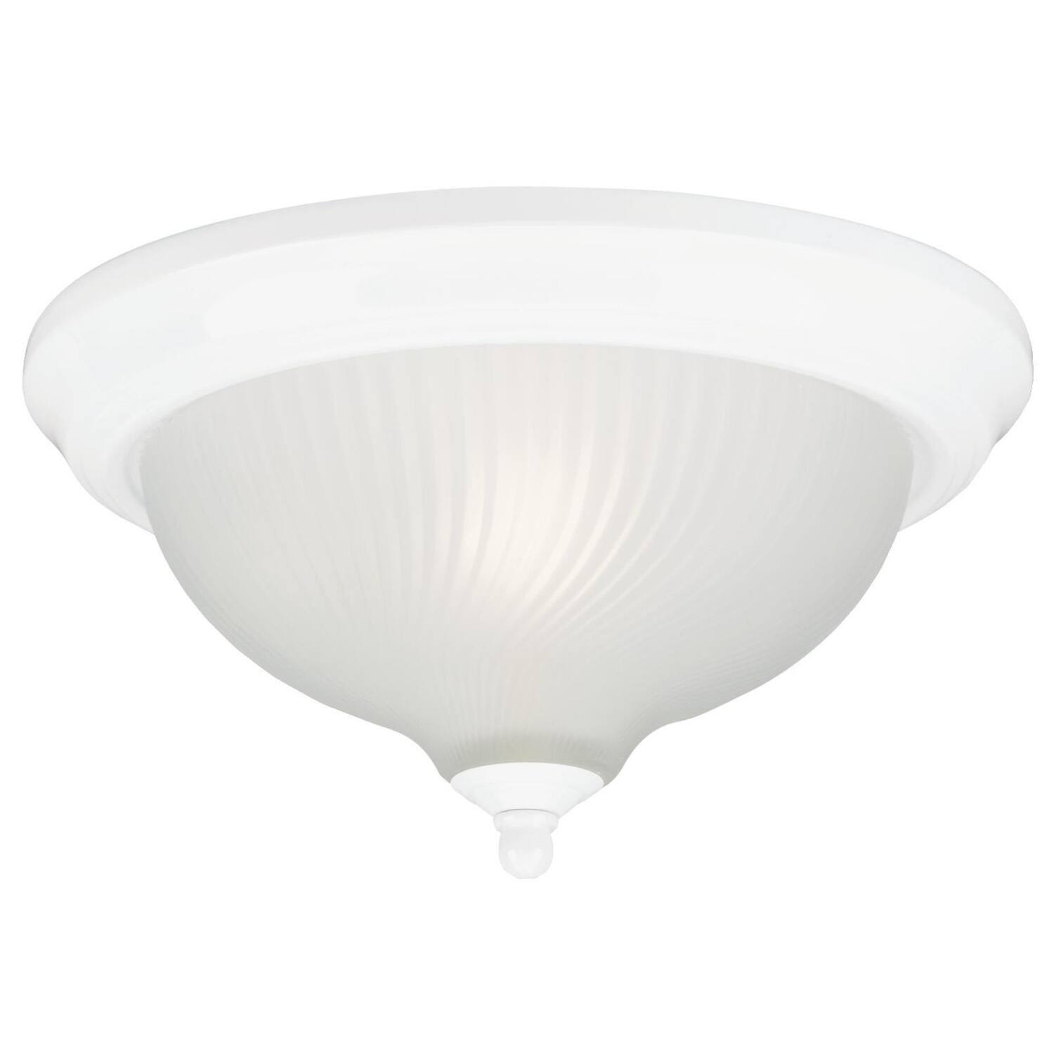 Front. Westinghouse - Westinghouse 8 in. H X 11 in. W X 11.8 in. L Ceiling Light.