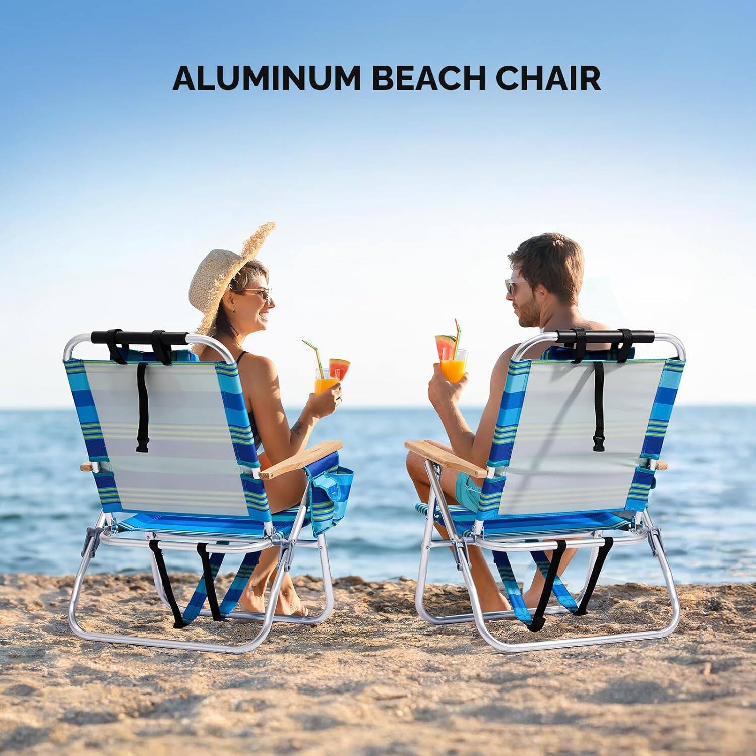 ALUMINUM BEACH CHAIR