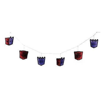 Front. BreeBe - Transformers Garland Ekkolight 5.5'L - Multi.