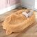 Front. Gymax - Gymax 68'' x 46'' x 10'' Human Dog Bed Orthopedic Dog Bed w/ Soft Blanket Brown - Brown.