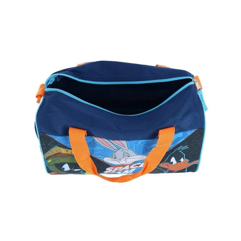 Alt View 2. Warner Bros. - Space Jam Duffel Bag Small Travel Bugs Bunny Daffy Duck Looney Tunes Boys - Black.