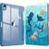 Front. Kitcheniva - Protective Clear Case For iPad (A16) 11th 11” 2025/iPad 10th 2022 Shockproof Cover 10.9” Blue - Blue Ocean.