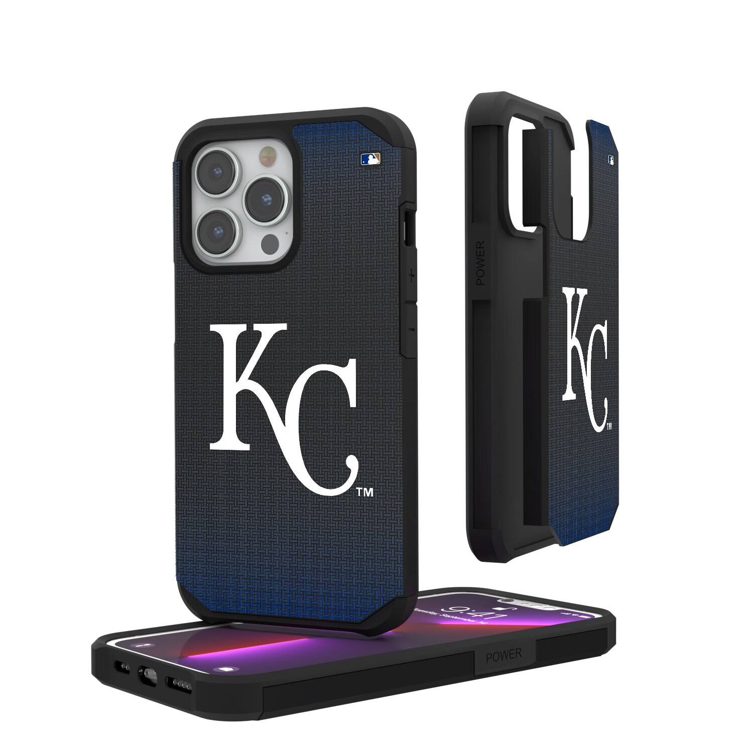 Keyscaper - MLB - Kansas City Royals Linen Logo iPhone Rugged Case - 14 Pro Max - Black price history on PriceWatchPro