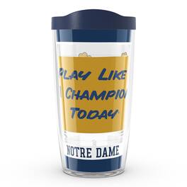 Tervis - Notre Dame Fighting Irish 16oz. Play Like A Champion Today Classic Tumbler - Multicolor