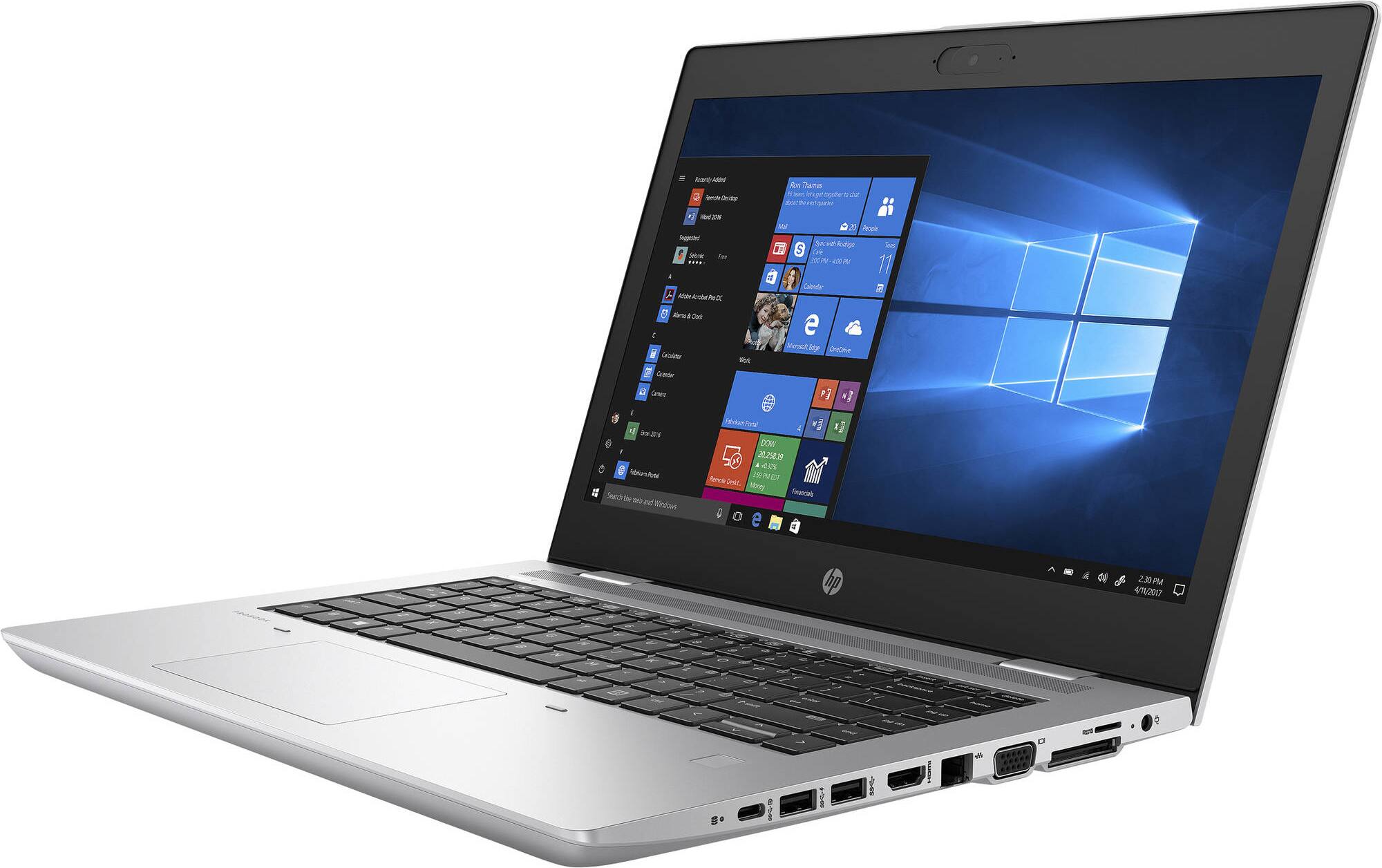 Alt View 11. HP - ProBook 640 G5 14" Refurbished Laptop - Intel 8th Gen Core i5 with 16GB Memory - Intel UHD Graphics 620 - 512GB SSD - Silver.