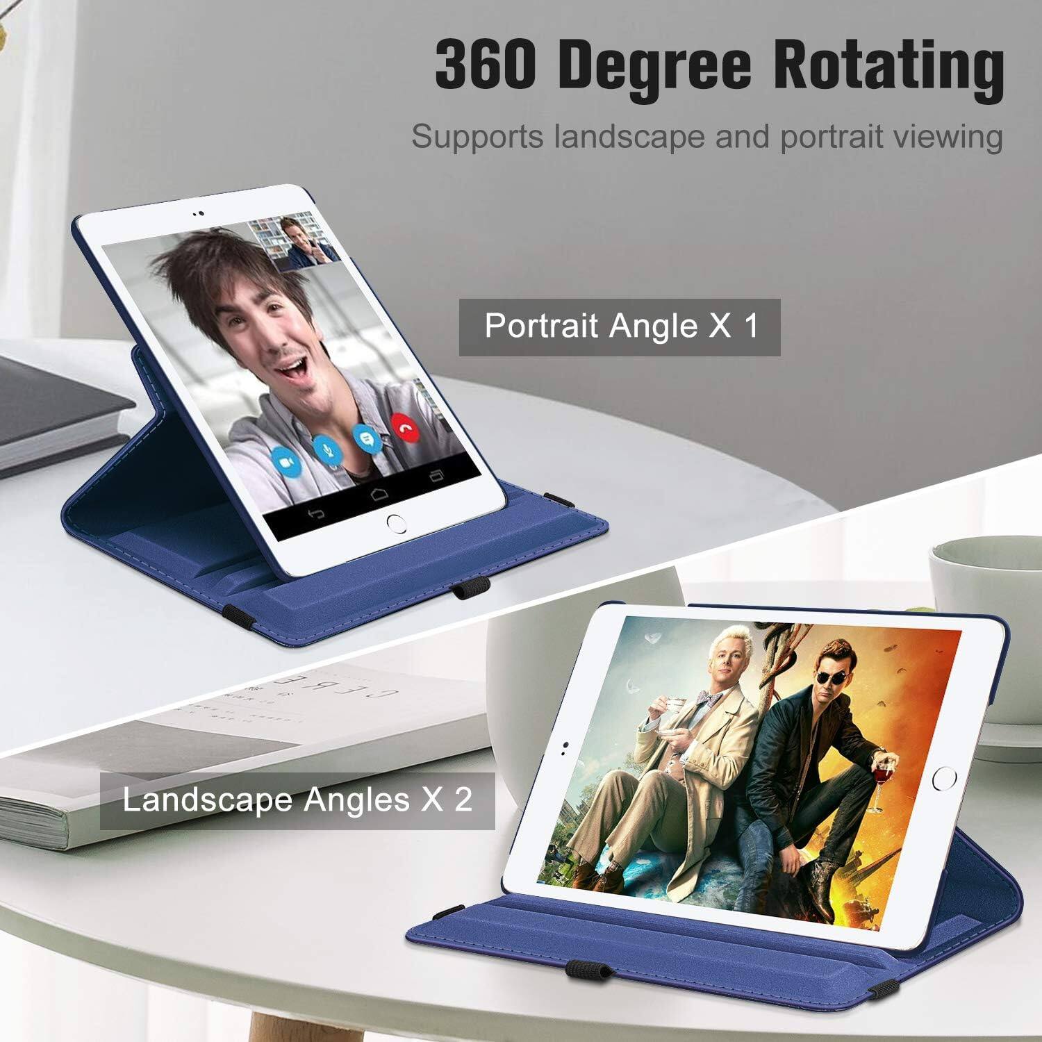 360 Degree Rotating  
Supports landscape and portrait viewing  
Portrait Angle X 1  
Landscape Angles X 2