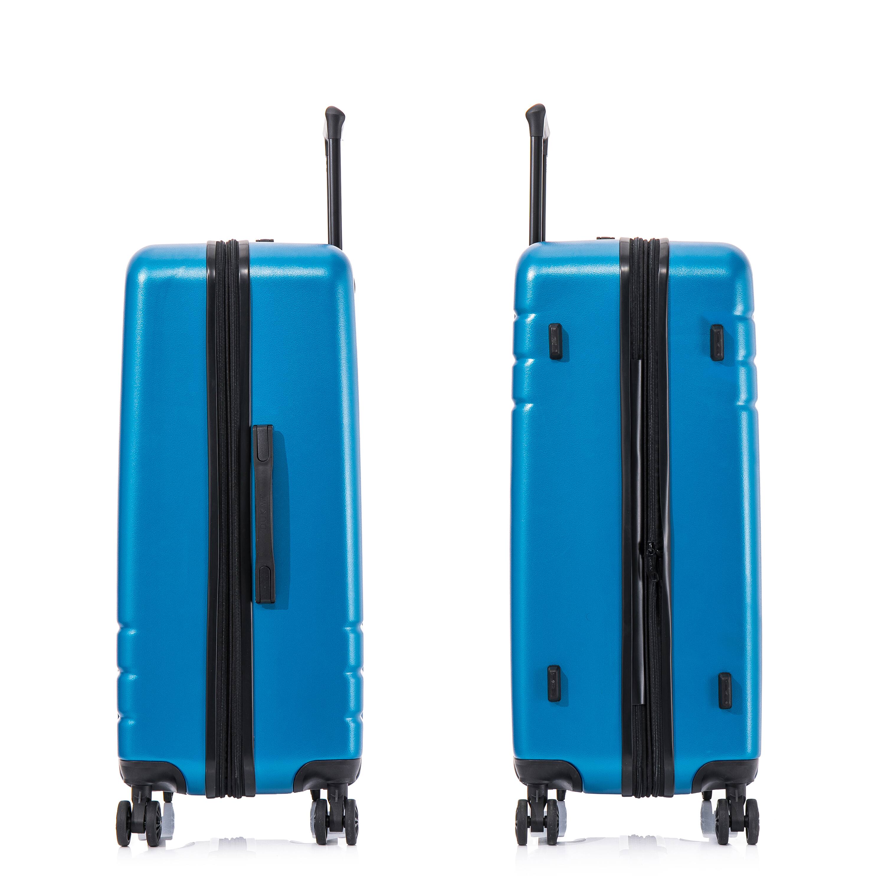 Alt View 3. DUKAP - Zahav Lightweight Hardside Spinner Luggage 28" - TEAL.