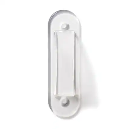 Front. Westek - Westek Clear Plastic Toggle Switch Guard 2 pk - Clear.