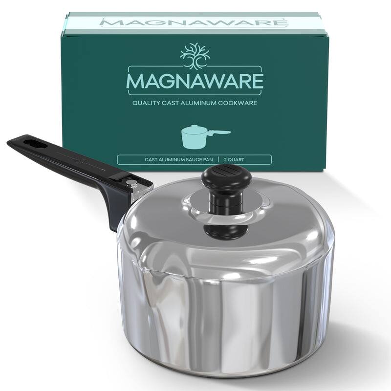 Magnaware - 2 Quart Sauce Pan with Lid - Aluminum price history on PriceWatchPro
