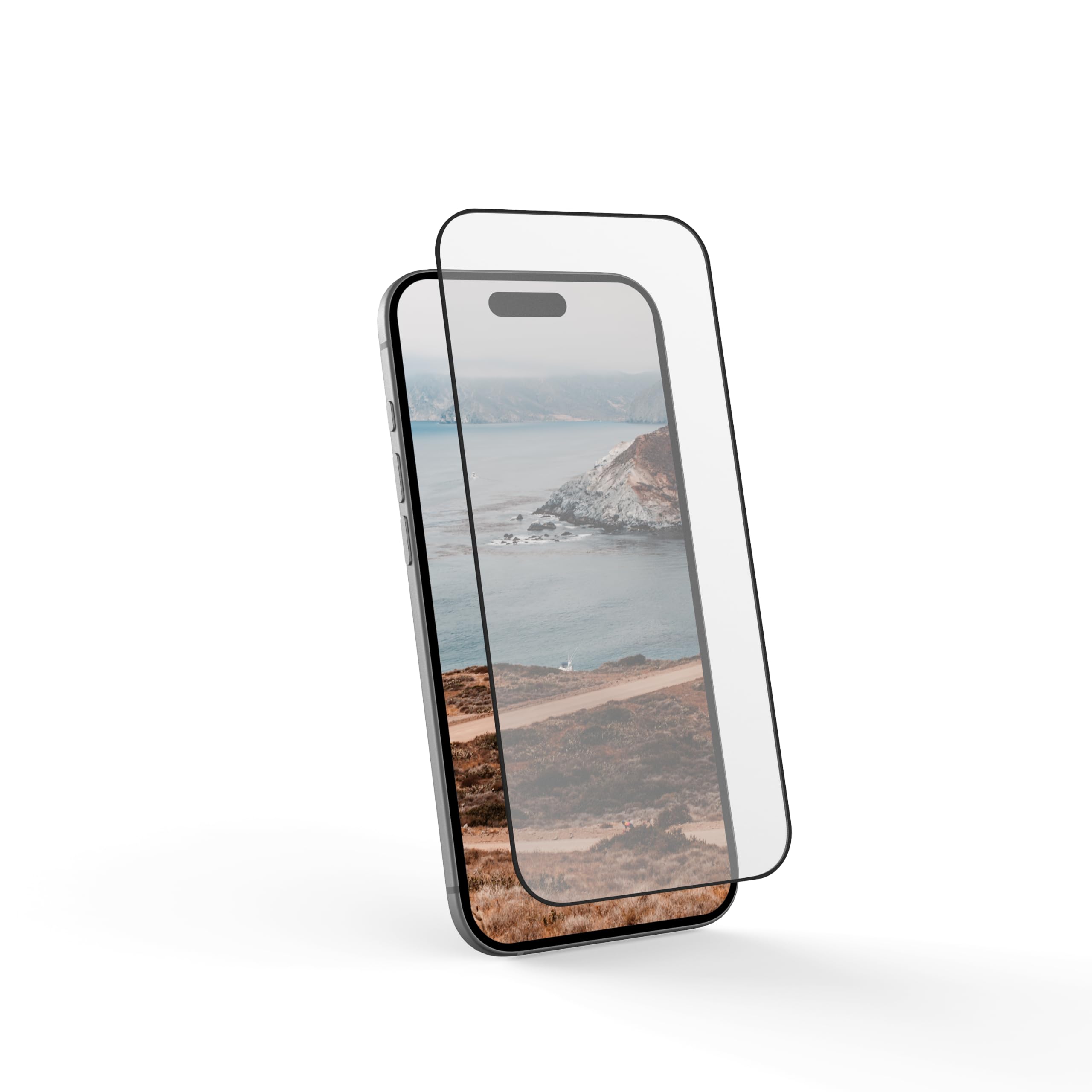 Alt View 7. UAG - iPhone Air Screen Protector - Anti-Fingerprint, Scratch Resistannce, HD Clarity Shatter Proof Tempered Glass - Clear.