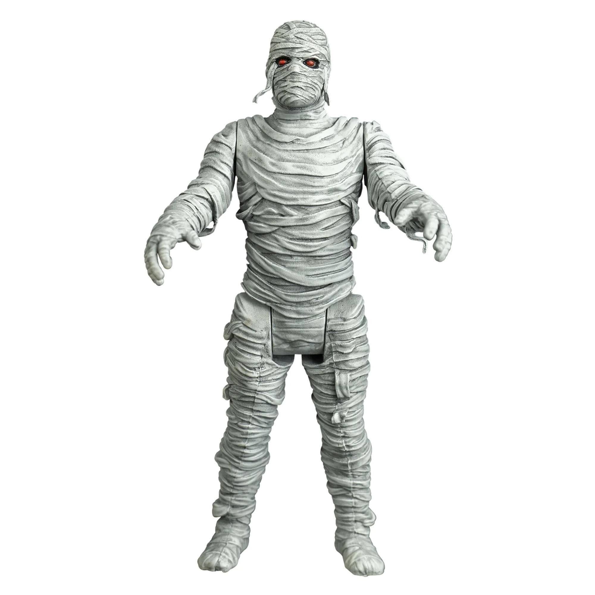 Alt View 10. Trick or Treat Studios - Goosebumps 5 Inch Action Figure | Mummy - White.