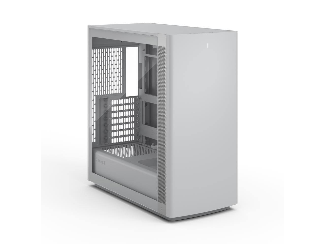 Alt View 10. Fractal Design - Define One TG PC Gaming Case - Tempered Glass, 3 Fans, ATX/E-ATX/mATX/ITX Support - Black.