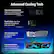 Advanced Cooling Tech
- Open aluminum backplate improves ventilation for better performance and stability.
- Stealth Mode stops fans when GPU temperature falls below 50°C.
- Ultra-dense heat fins to maximize heat dissipation.
- Improved Axial-Fans: Redesigned blades push up to 15% more airflow.
PNY GEFORCE RTX 5060 TI
