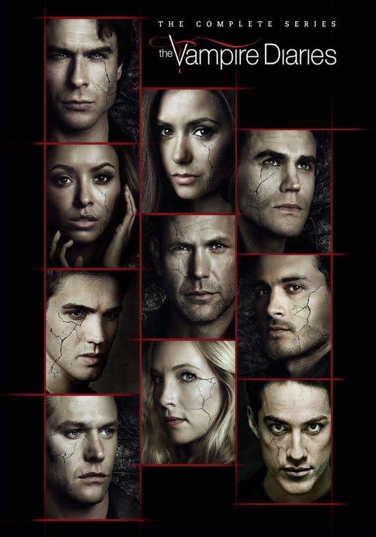 Front. The Vampire Diaries: The Complete Series (Box Set) [DVD].