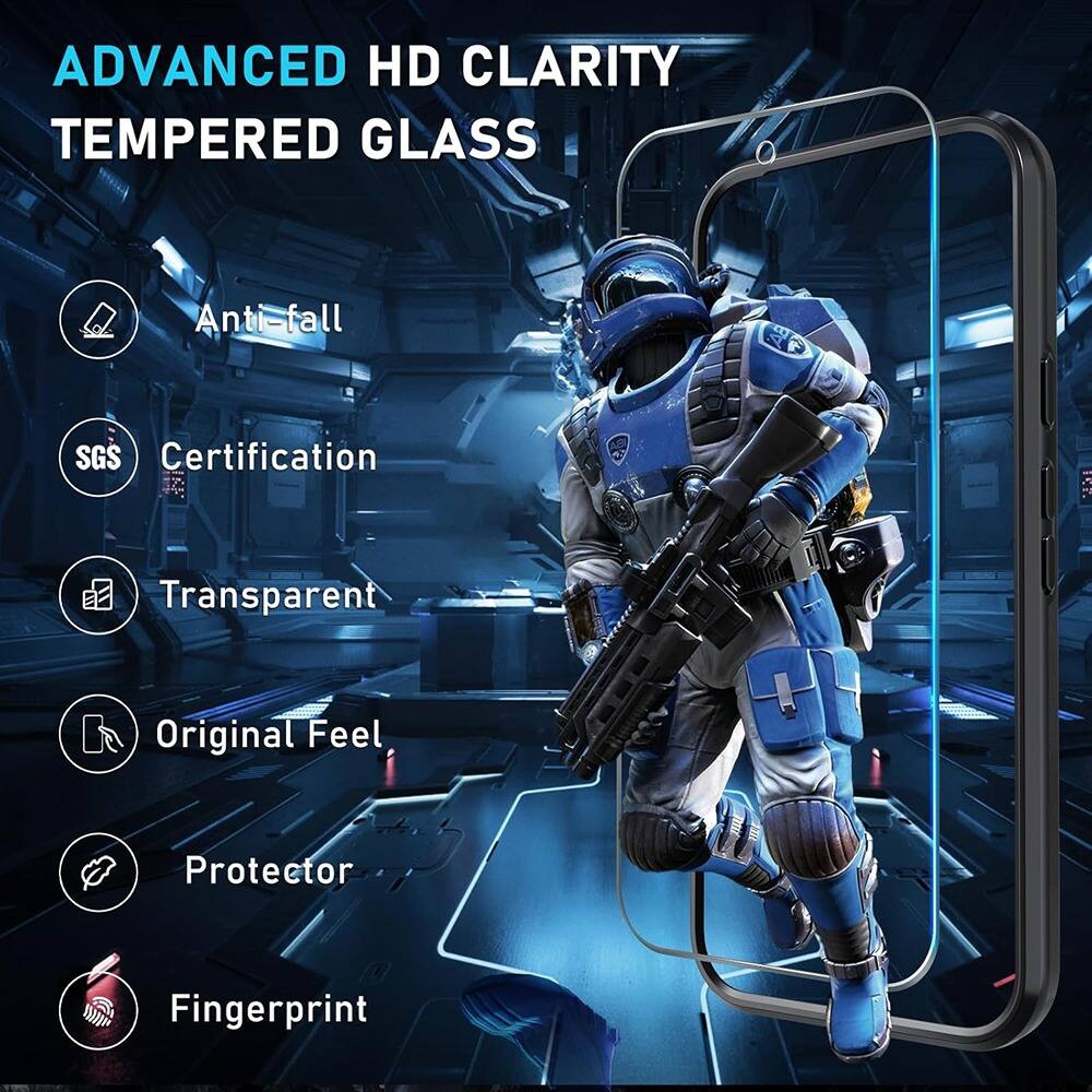 ADVANCED HD CLARITY TEMPERED GLASS

- Anti-fall
- SGS Certification
- Transparent
- Original Feel
- Protector
- Fingerprint