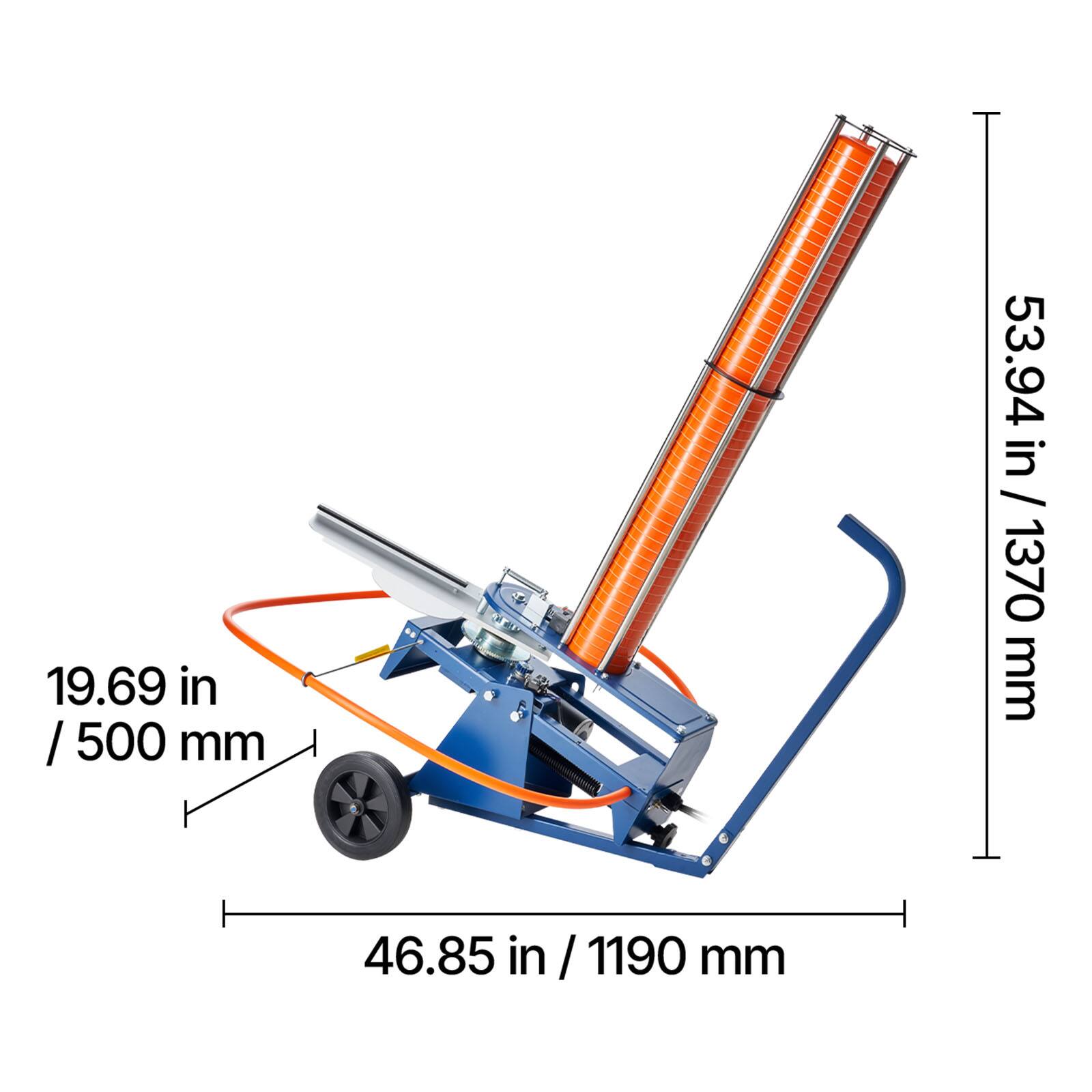 VEVOR Clay Target Thrower, 75 80 Clays Pigeon Thrower, 55+ Yards