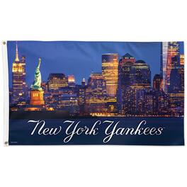 WinCraft - New York Yankees 3' x 5' Skyline One-Sided Flag - Multicolor