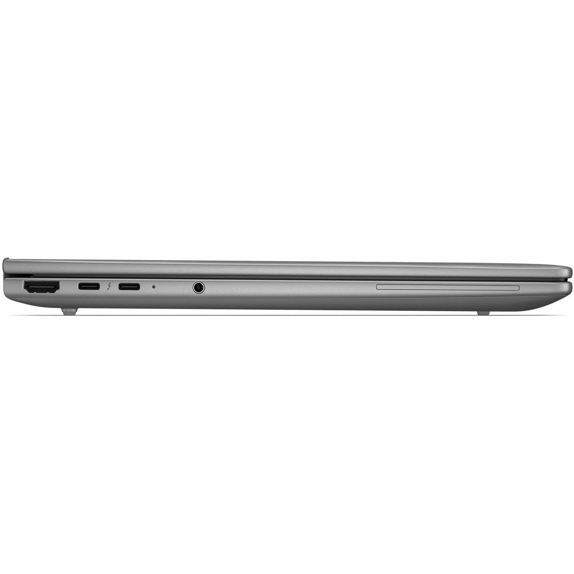 Alt View 4. HP - HP ZBook 8 G2i 14" Copilot+ PC Mobile Workstation - 2.5K - 120 Hz - Intel Core Ultra 9 Series 3 386H - 64 GB - 1 TB SSD - Meteor Silver Aluminum.