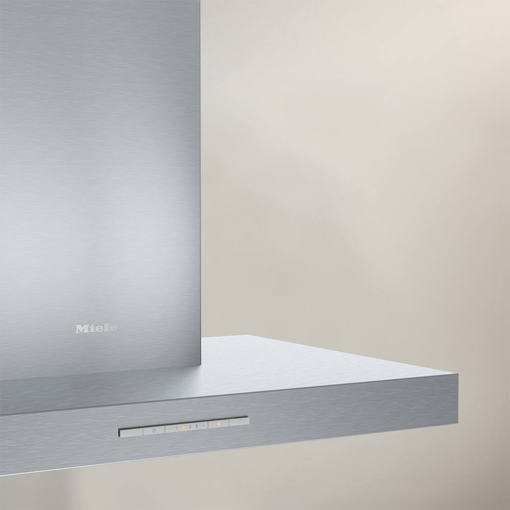 Left. Miele - DAP 1727 30"Wall Hood - Stainless.