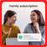 Family subscription
1 subscription, 6 individual logins
Up to 2 adults and 4 minors