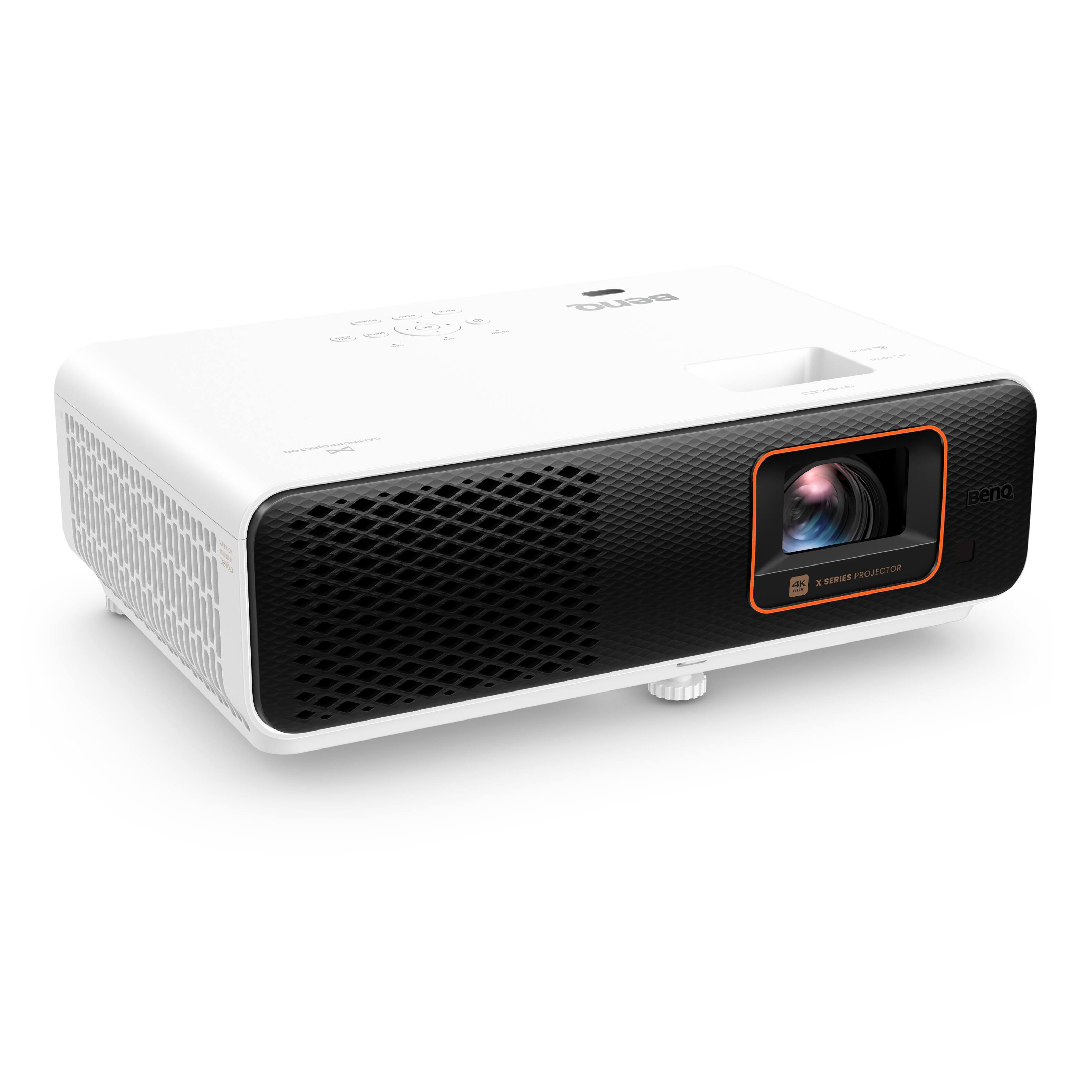 Alt View 12. BenQ - X500i 4K HDR DLP 4LED Short Throw Smart Gaming Projector - White.