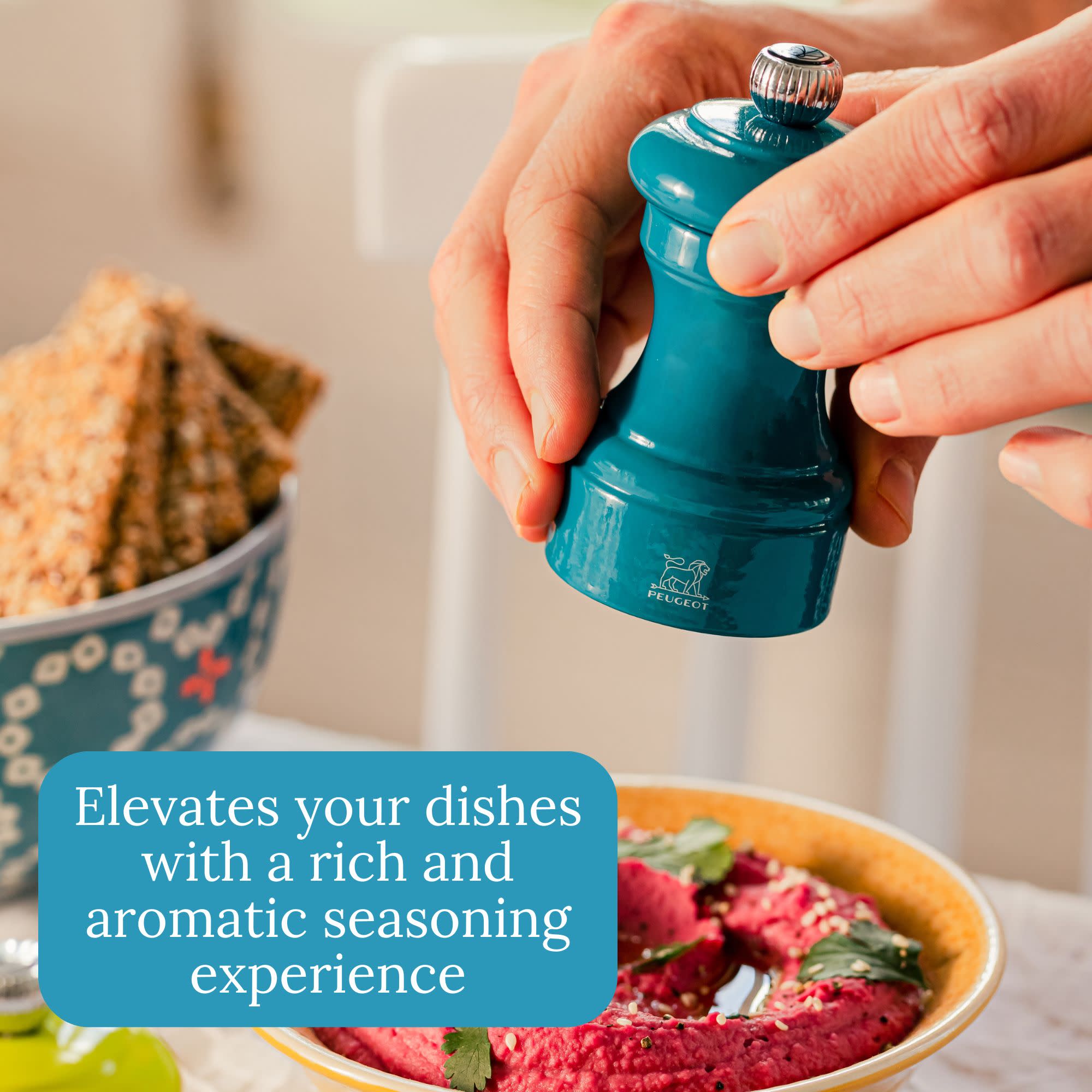 PEUGEOT Elevates your dishes with a rich and aromatic seasoning experience