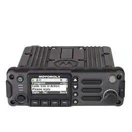 Motorola - APX4500 APX 4500 800/900 P25 SINGLE BAND RADIO M22VRS9PW1CN NEW - Black