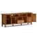 Alt View 4. Simpli Home - Redmond SOLID WOOD 72 inch TV Media Stand in Light Golden Brown For TVs up to 80 inches - Light Golden Brown.