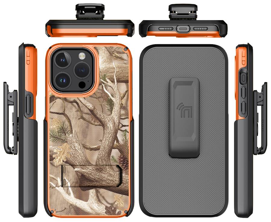 Backbone One Shell Nakedcellphone Combo for iPhone 15 Pro Max Rugged Phone Cover with ...